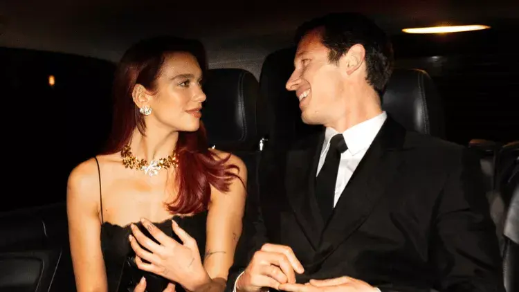 Rumoured Couple Dua Lipa, Callum Turner Spotted Holding Hands In BAFTA Afterparty | Viral Photos Dua Lipa, Callum Turner