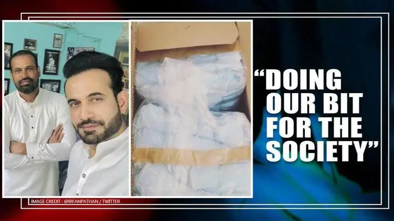 Irfan & Yusuf Pathan to distribute masks, have one advice for doing Coronavirus charity Irfan