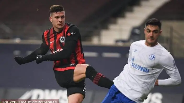 Real Madrid flop Luka Jovic scores TWICE on Frankfurt return, same as Los Blancos stats luka jovic
