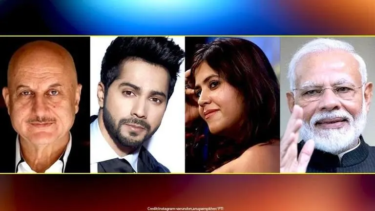 PM Modi receives sweet birthday wishes from Ekta Kapoor, Anupam Kher & others PM Modi receives sweet birthday wishes from Ekta Kapoor, Anupam Kher & others