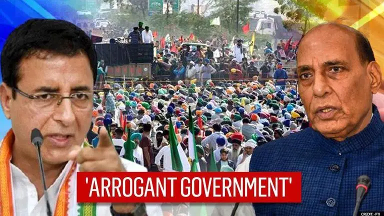 Congress accuses BJP of ignoring farmers after coming to power, cites Rajnath's old video Congress