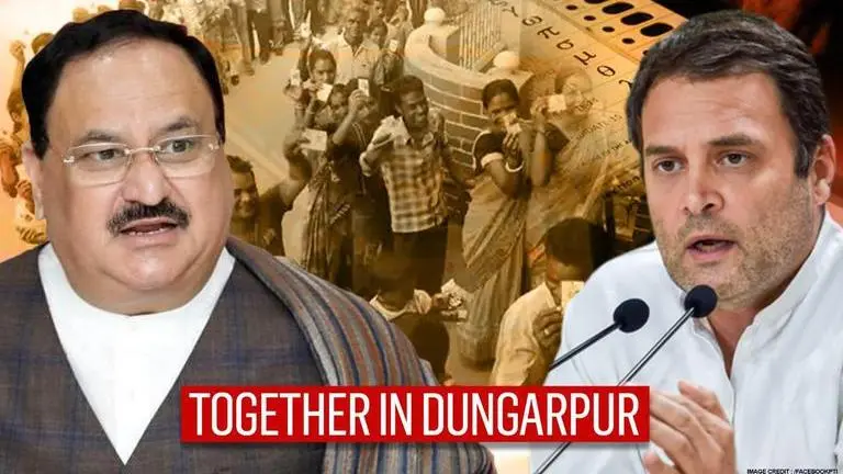 In Rajasthan's Dungarpur, Congress & BJP join hands to keep BTP out of power in Zila polls Rajasthan local body polls