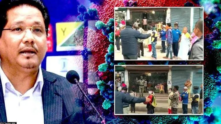 Meghalaya CM urges people to practice social distancing to prevent spread of COVID-19 COVID-19