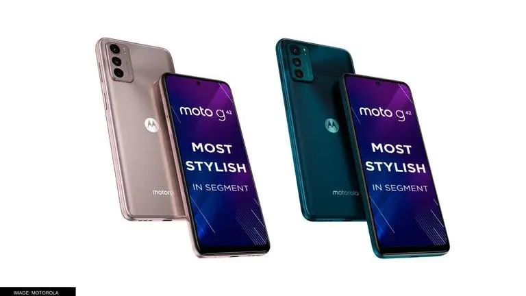 Moto G42 with AMOLED display and triple rear cameras launched Check sale date here