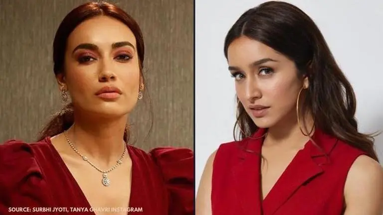 Surbhi Jyoti vs Shraddha Kapoor: Who wore stylish wine coloured jumpsuit better? Surbhi Jyoti