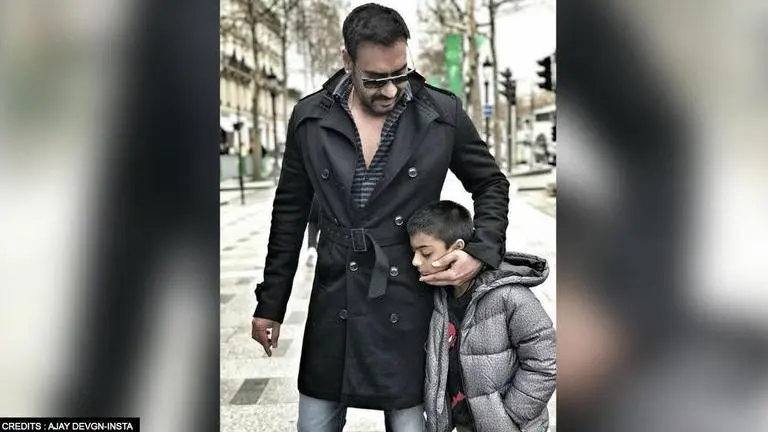 Ajay Devgn throws 'all-boys party' to celebrate son Yug's 11th birthday; see pic Ajay Devgn, Yug, Yug's birthday party in Maldives, Ajay Devgn in Maldives, Yug's 11 birthday, Kajol, Nysa