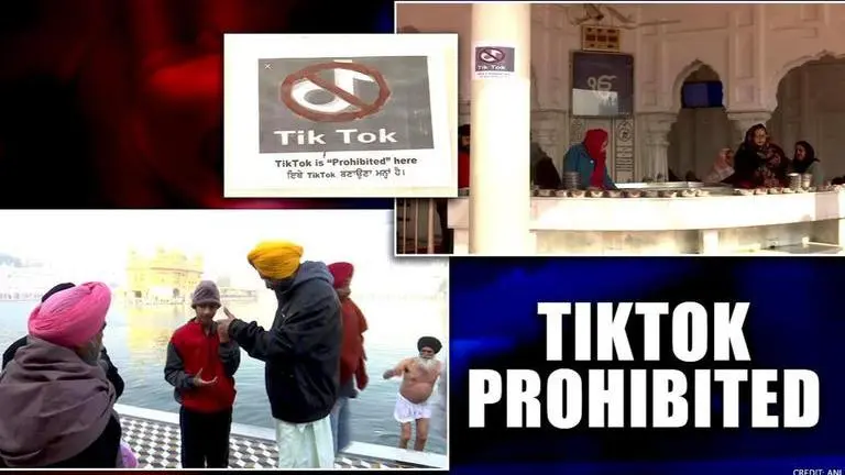 Punjab: SGPC put up notices in Golden Temple reading, 'TikTok is prohibited here' Punjab