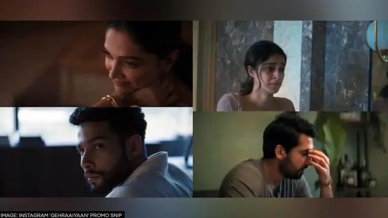 Deepika Padukone surprises fans by unveiling teaser of upcoming film 'Gehraiyaan'; watch deepika padukone's big announcement