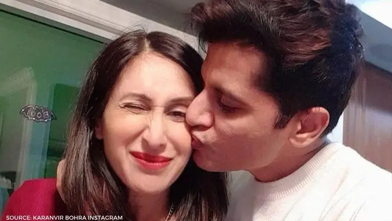 Karanvir Bohra shares a cute picture with baby; Teejay Sidhu drops a hilarious comment karanvir bohra
