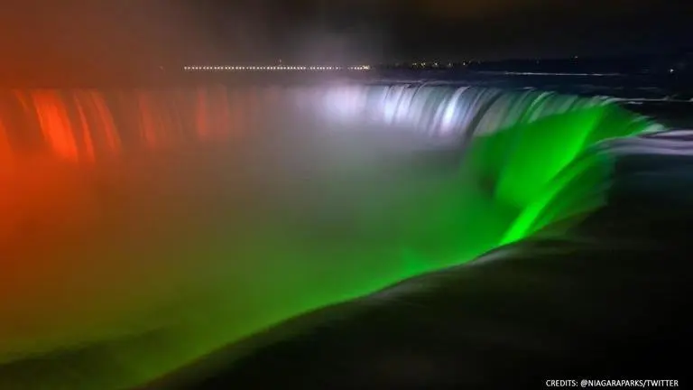 Niagara Falls to be illuminated with Indian flag as a display of 'hope' amid COVID crisis Niagara Falls