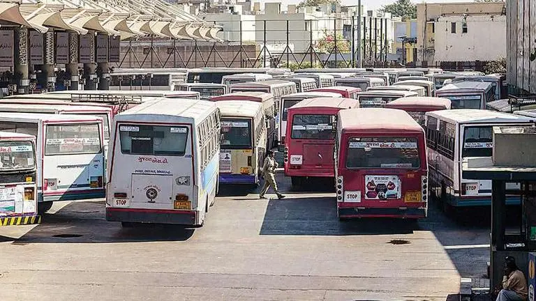 Gujarat: State transport bus service resumes