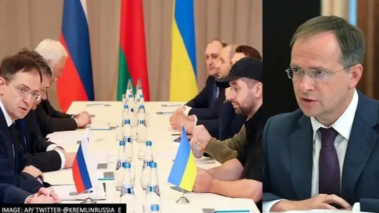 Draft of agreement between Russia & Ukraine not finalized for 'top-level meet': Medinsky Ukraine