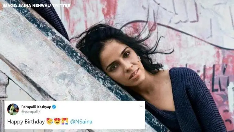 Saina Nehwal birthday: Husband Parupalli Kashyap, Harsha Bhogle lead sports world's wishes Saina Nehwal birthday