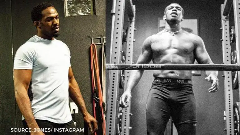 Jon Jones shows off new 240lbs physique amidst bulking up for UFC heavyweight debut Jon Jones
