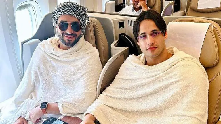 Aly Goni, Asim Riaz perform first Umrah during Ramadan asim riaz