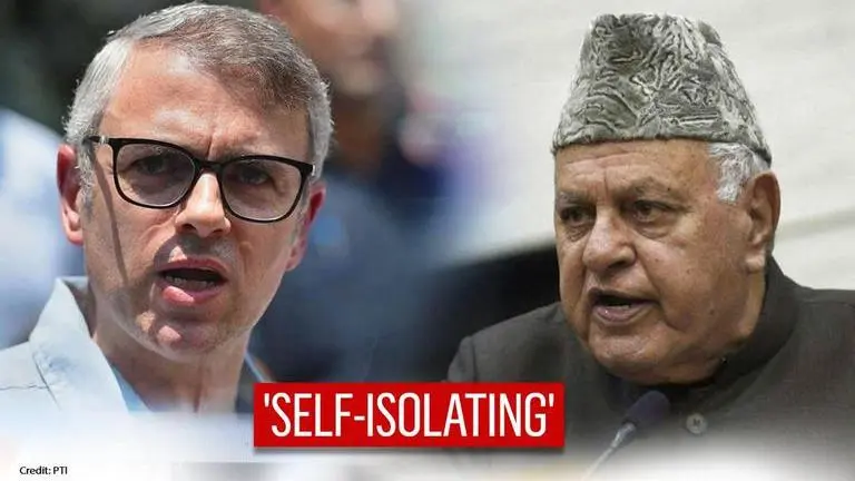 Omar and Farooq Abdullah to remain in self-isolation for a week as precaution Omar Abdullah