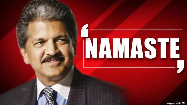 Mahindra pitches 'Namaste' as best remedy to curb spread of Coronavirus Mahindra