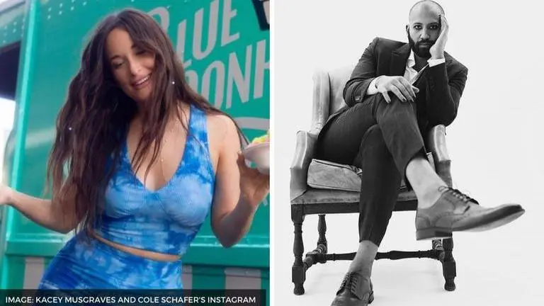 Kacey Musgraves spotted indulging in PDA with beau Cole Schafer before their dinner in NYC kacey musgraves