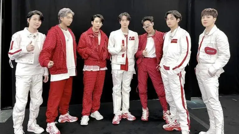 After BTS member Jimin's OST, Suga, V, Jungkook, and J-Hope reference seen in 'Our Blues' BTS