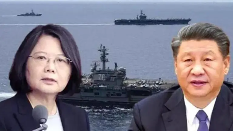 China sends 66 aircraft & 14 warships to Taiwan Strait amid tensions over Pelosi's visit Taiwan