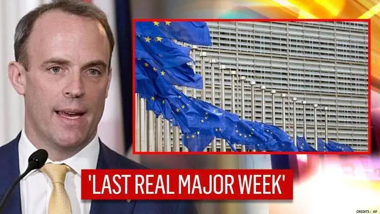 'Last real major week': UK FM Raab says upcoming week 'very significant' for Brexit UK