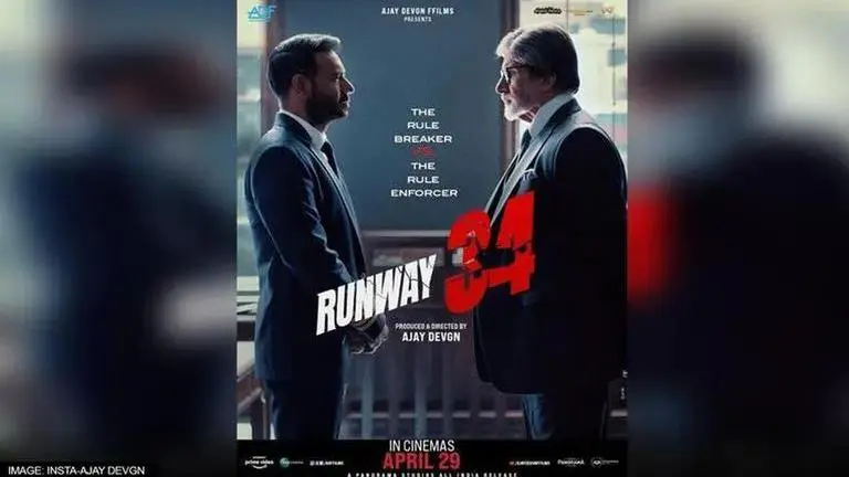 'Runway 34': Ajay Devgn-Amitabh Bachchan starrer's new song 'The Fall' out now; Watch Runway 34