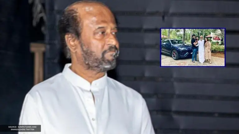 Rajinikanth takes Lamborghini for a spin; pic with daughter Soundarya & family goes viral Rajinikanth