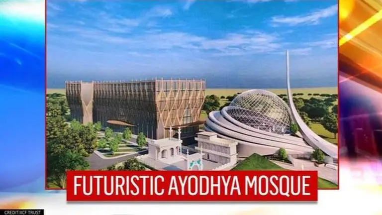 See first glimpses of modernistic Ayodhya mosque and hospital plan unveiled by IICF Trust Ayodhya