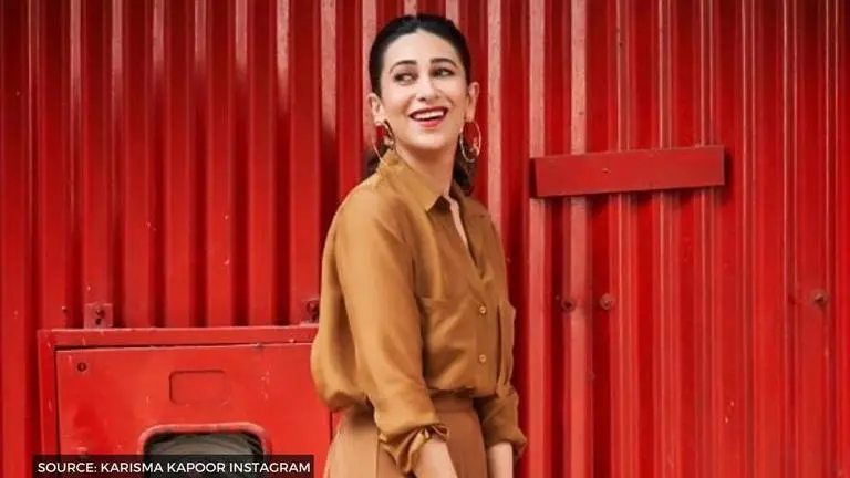Karisma Kapoor looks stunning as she goes on a promotional spree for 'Mentalhood' Karisma Kapoor