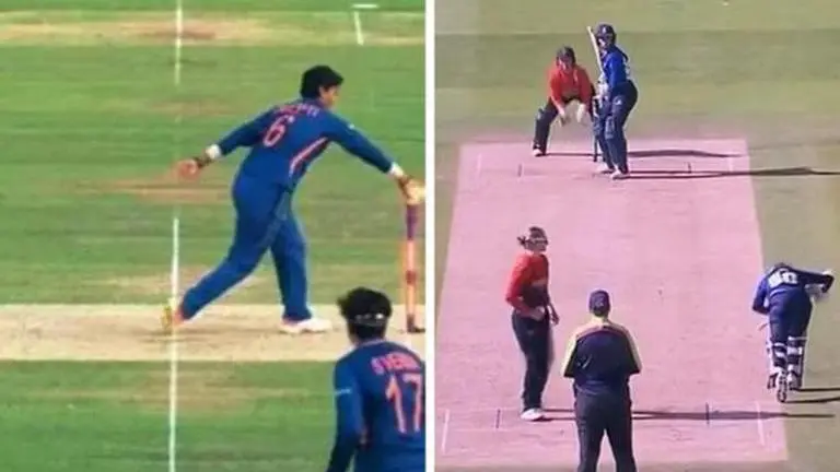 Charlie Dean fakes 'Mankad' in domestic game hours after Deepti Sharma incident; WATCH Charlie Dean, Mankad, deepti sharma, deepti sharma mankading, india vs england mankading controversy, Charlie Dean mankad, charlie dean run out, india
