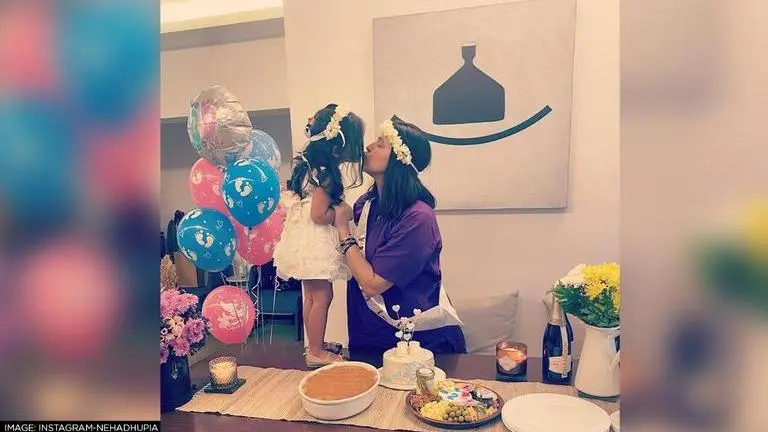 Neha Dhupia pens heartfelt note for daughter Mehr as she turns 3; 'Short of words' Neha Dhupia