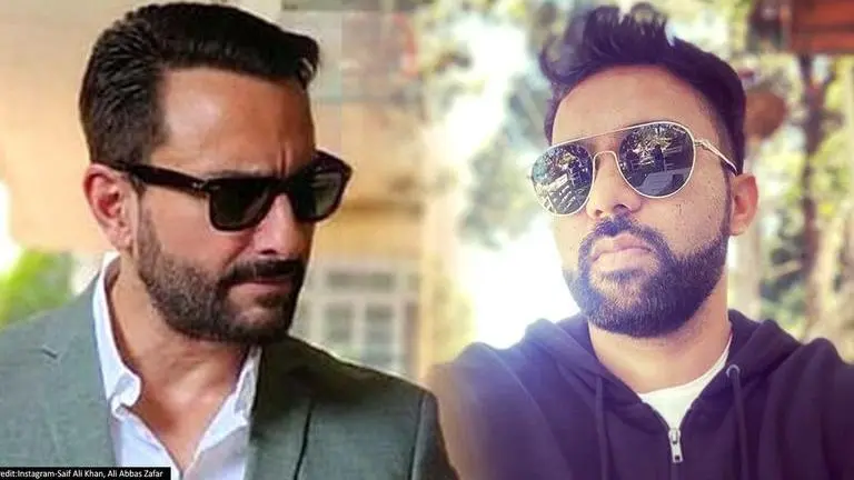 Saif Ali Khan plays cricket with director Ali Abbas Zafar on 'Tandav' sets, netizens react