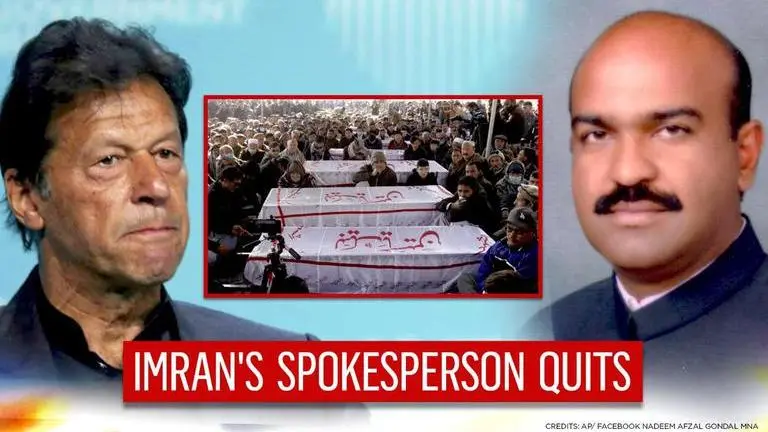 Pakistan PM's spokesperson steps down; Imran Khan's delay in visiting terror victims cited Imran Khan