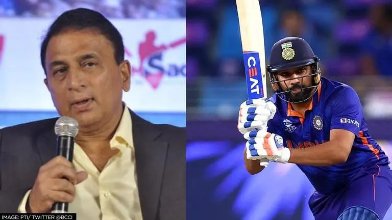Sunil Gavaskar's bold claim on Rohit Sharma being shifted out of opening spot versus NZ Sunil Gavaskar, Rohit Sharma, T20 World Cup, India vs New Zealand, Ishan Kishan, Virat Kohli, Rohit Sharma dropped as opener, Gavaskar on India loss