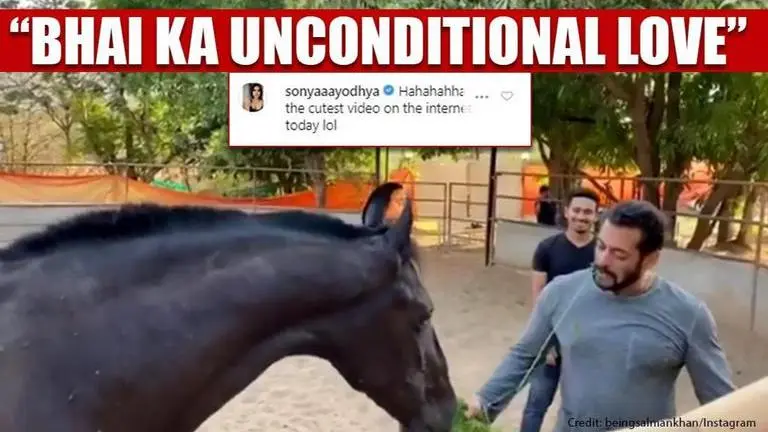 Netizens give name to Salman Khan's 'breakfast with love', term it 'cutest video'