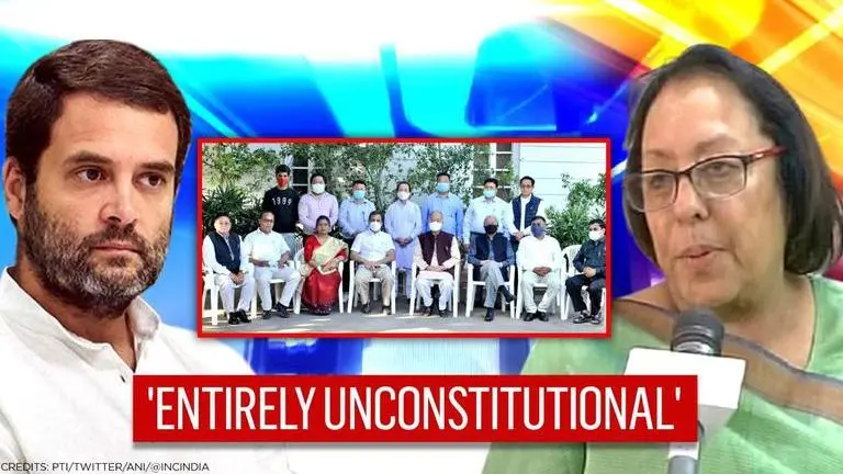 Rahul Gandhi seeks disqualification of 12 Manipur BJP MLAs in 2018 'office of profit' case Rahul Gandhi