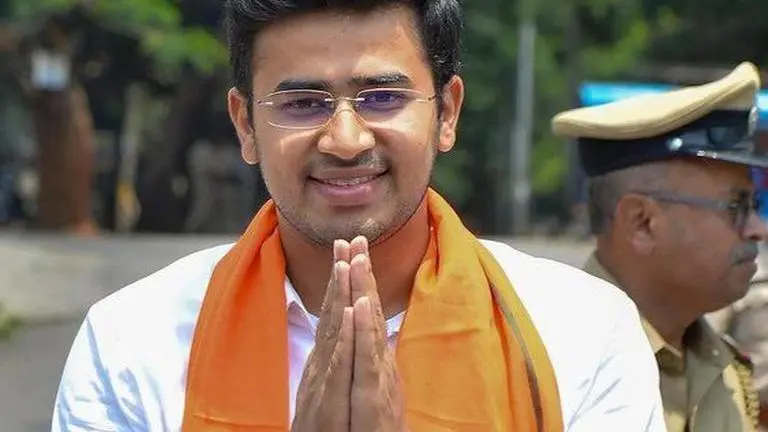 MP Tejasvi Surya reacts to a question asked on KBC about Aikido Tejasvi