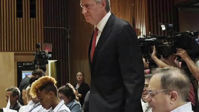De Blasio: New York at the heart of national crisis