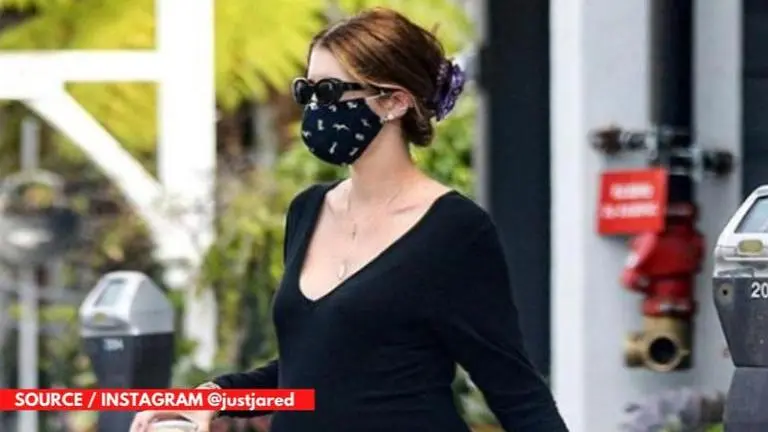 Katherine Schwarzenegger shows off her baby bump as she steps out for coffee Katherine Schwarzenegger