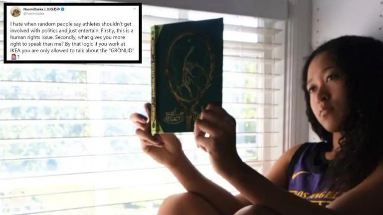 Naomi Osaka smashes 'Black Lives Matter' criticism in hard-hitting tweet with IKEA example Naomi Osaka
