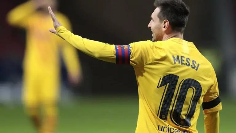 'Messi needs a break' insists Koeman after resting star for trip to Kyiv 'Messi needs a break' insists Koeman after resting star for trip to Kyiv