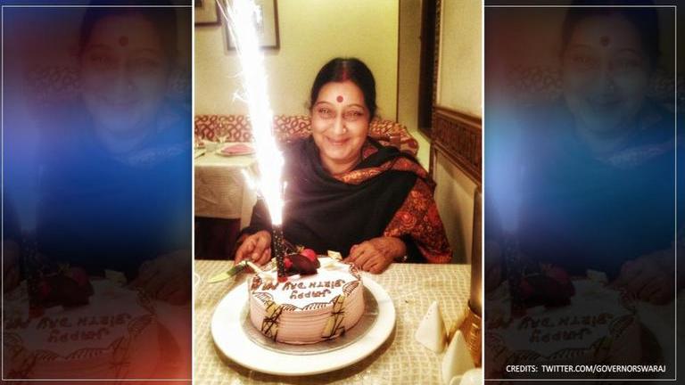 Swaraj Kaushal, Bansuri Remember 'joy Of Our Lives' Sushma Swaraj On ...