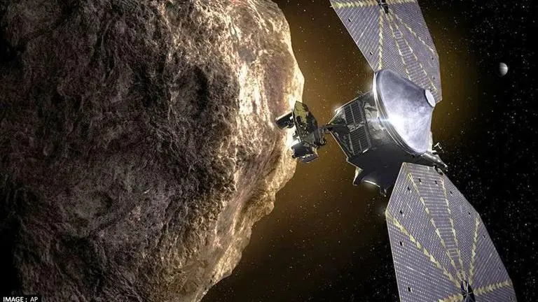 Solar wing jammed on NASA's newly-launched Lucy spacecraft en route to chase asteroids Solar wing