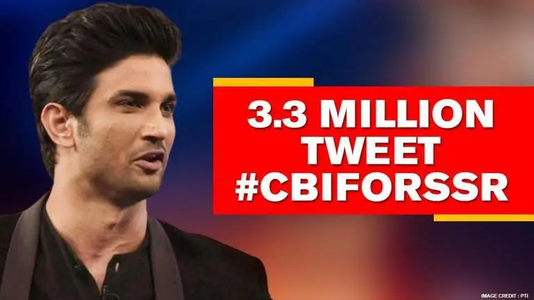 'CBI for Sushant' demand was a global one; only 44% of 3.3 Mn #CBIForSSR tweets from India Sushant Singh Rajput