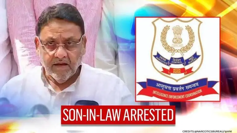 BJP seeks Maha Minister Nawab Malik's sacking after NCB arrests his son-in-law Sameer Khan NCB