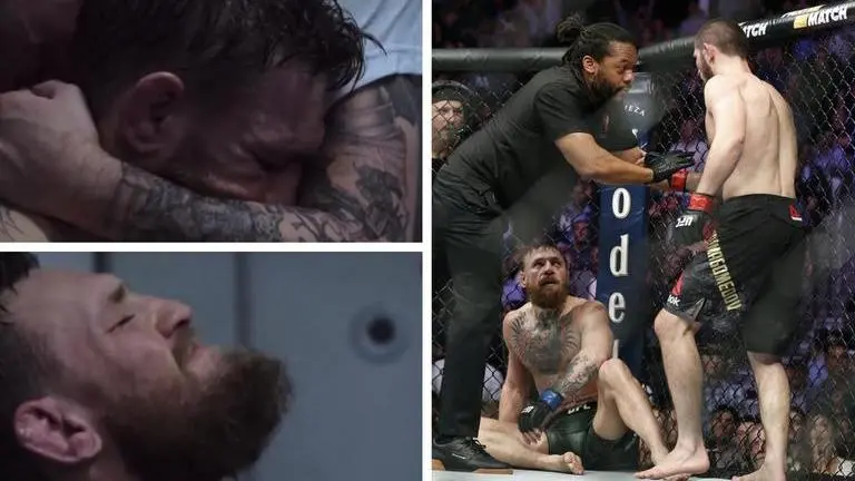 Footage released of Conor McGregor's first reaction to heartbreaking loss to Khabib -WATCH Watch: Conor McGregor breaks down inconsolably after UFC 229 loss to Khabib Nurmagomedov