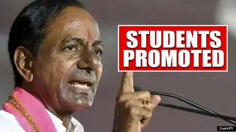 Telangana CM KCR decides to promote all school students till class IX amid Covid outbreak KCR