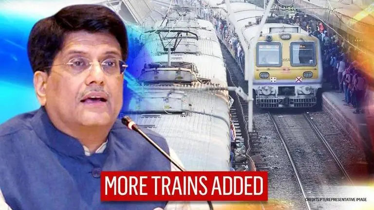 Mumbai Railway to run 610 additional suburban services 'to avoid crowding': Piyush Goyal Mumbai Railway to run 610 additional suburban services 'to avoid crowding': Piyush Goyal