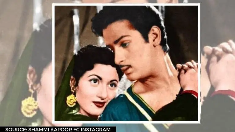Unseen pic of the day: When Shammi Kapoor and Madhubala shared cup of tea on movie set shammi kapoor
