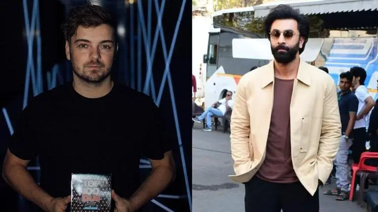 Ranbir Kapoor makes DJ Martin Garrix say 'Mera Bharat Mahan' during concert | Watch Martin Garrix